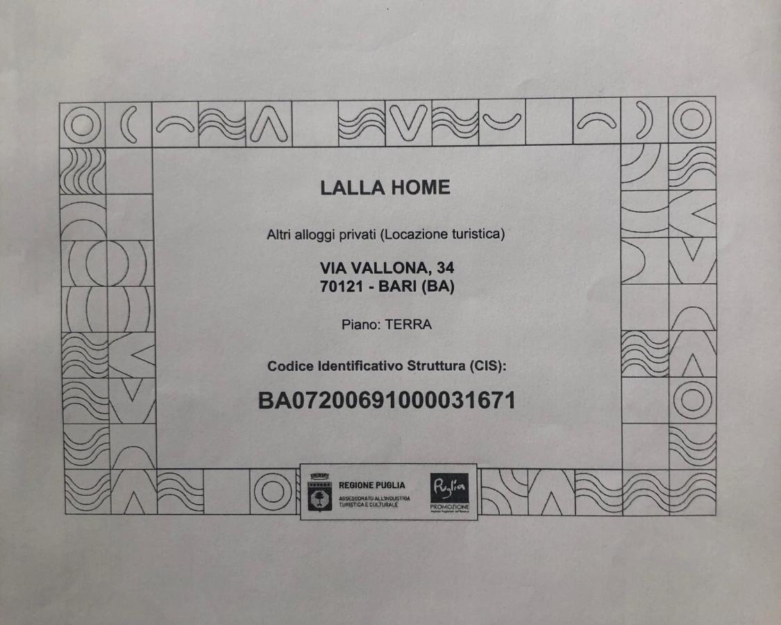Lalla Home Bari Kültér fotó